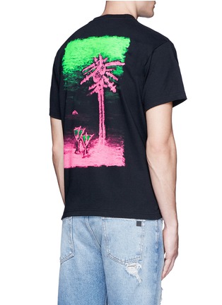 背面 - 点击放大 - HAVE A GOOD TIME - 沙滩涂鸦品牌标志纯棉T恤