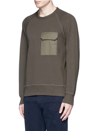 正面 -点击放大 - RAG & BONE - 胸袋拼贴纯棉卫衣