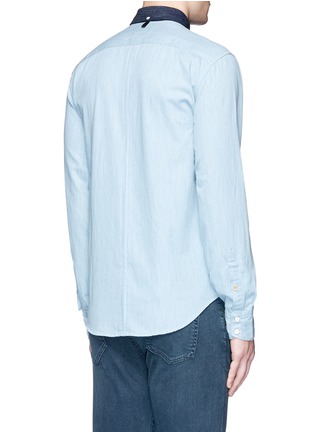 背面 - 点击放大 - RAG & BONE - YOKOHAMA拼色纯棉衬衫