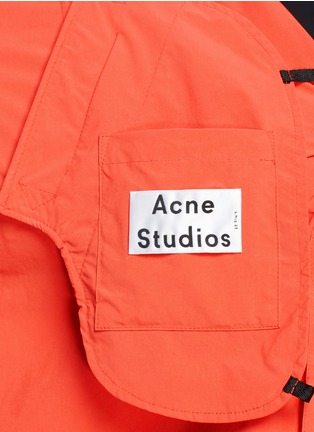 细节 - 点击放大 - ACNE STUDIOS - 纯色长外套