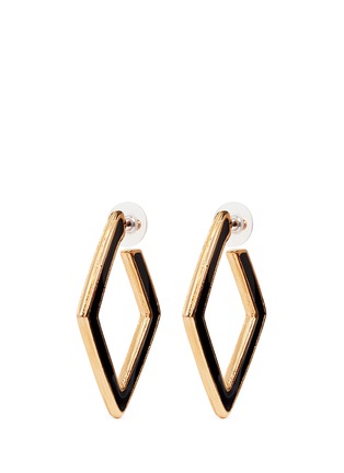 首图 - 点击放大 - KENNETH JAY LANE - 菱形垂坠耳环