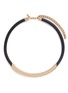 首图 - 点击放大 - KENNETH JAY LANE - 金属装饰拼接橡胶项圈