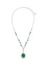 首图 - 点击放大 - SAMUEL KUNG - Diamond jade 18k gold pendant necklace