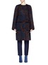  - DRIES VAN NOTEN - 'Richmond' floral jacquard patch pocket coat
