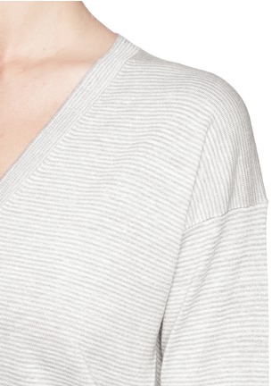 细节 - 点击放大 - THEORY - Trulinda B' linen-wool blend sweater