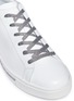 细节 - 点击放大 - RENÉ CAOVILLA - 仿水晶点缀真皮系带运动鞋