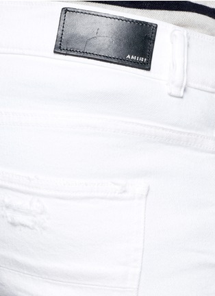  - AMIRI - 褶皱磨损设计牛仔裤