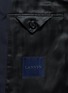  - LANVIN - 须边装饰单色羊毛西服外套