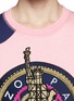 细节 - 点击放大 - KENZO - 'Dots & Liberty' embroidery sweatshirt