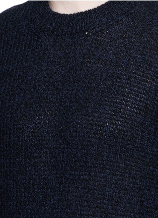 细节 - 点击放大 - LANVIN - 单色羊绒针织衫