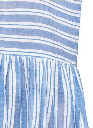 细节 - 点击放大 - LEMLEM - SELINA条纹V领褶裥连衣裙