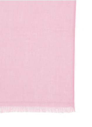 细节 - 点击放大 - I.S. STUDIO - Cashmere weave scarf