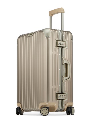 模特示范图 - 点击放大 -  - Topas Titanium Multiwheel®行李箱（64升／26寸）