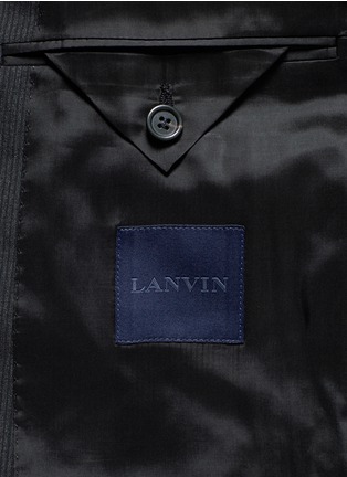  - LANVIN - ATTITUDE竖纹羊毛西服套装