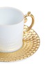 细节 –点击放大 - L'OBJET - Aegean镀金浓缩咖啡杯及杯碟套装
