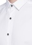 细节 - 点击放大 - LANVIN - 金属钮扣条纹礼服衬衫