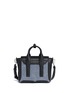 背面 - 点击放大 - 3.1 PHILLIP LIM - PASHLI迷你牛仔布拼接真皮斜挎包