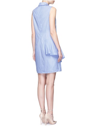 背面 - 点击放大 - PETER PILOTTO - 镂空花卉蕾丝衬衫裙