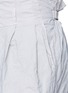 细节 - 点击放大 - KOLOR - 褶裥设计皱面尼龙短裤
