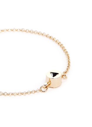 细节 - 点击放大 - EDDIE BORGO - 几何仿水晶手链