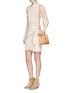 模特儿示范图 - 点击放大 - ISABEL MARANT ÉTOILE - OLGA包裹式纯棉半身裙
