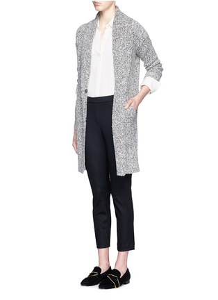 模特示范图 - 点击放大 - THEORY - THANIEL K弹力混羊毛九分裤