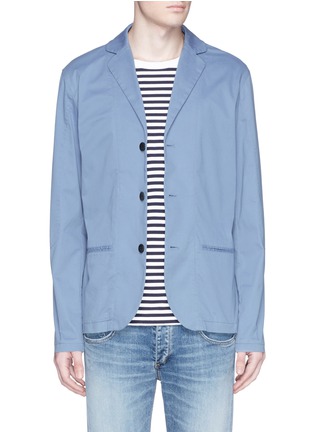 首图 - 点击放大 - DENHAM - 'Kelvin Cat' reinforced sleeve blazer