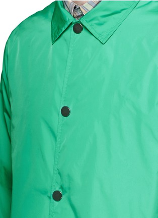 细节 - 点击放大 - ACNE STUDIOS - 'Tony Face' windbreaker shirt jacket