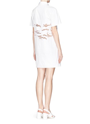 背面 - 点击放大 - CARVEN - 刺绣镂空连衣裙