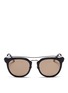 首图 - 点击放大 - HAZE COLLECTION - Zeal' wire top bar acetate sunglasses