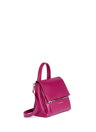 模特儿示范图 - 点击放大 - GIVENCHY - 'Pandora Pure' small leather flap bag