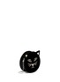 正面 -点击放大 - CHARLOTTE OLYMPIA - PUSSYCAT猫脸刺绣天鹅绒斜挎包