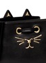 细节 - 点击放大 - CHARLOTTE OLYMPIA - FELINE猫脸造型小牛皮水桶包