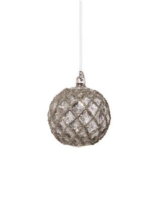 首图 –点击放大 - SHISHI - Glitter concave diamond Christmas ornament