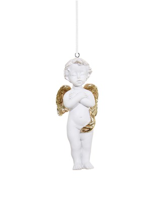 首图 –点击放大 - SHISHI - Cross hand praying angel Christmas ornament