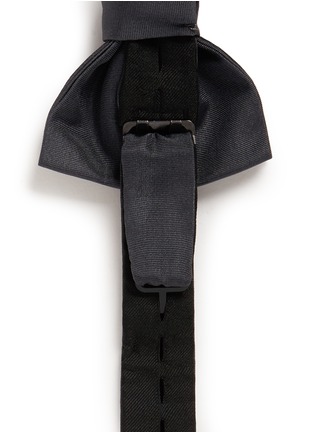 细节 - 点击放大 - LANVIN - 'Paris' silk grosgrain bow tie