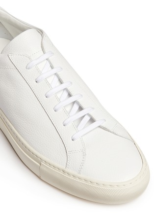细节 - 点击放大 - COMMON PROJECTS - Original Achilles真皮系带运动鞋