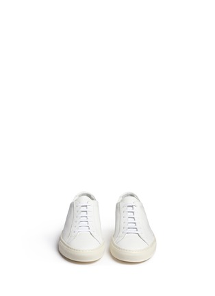 模特示范图 - 点击放大 - COMMON PROJECTS - Original Achilles真皮系带运动鞋
