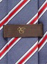 细节 - 点击放大 - CANALI - 真丝斜纹领带