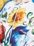 细节 - 点击放大 - DOLCE & GABBANA - 彩色花卉印花纯棉上衣