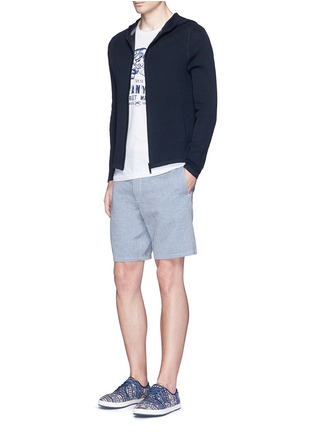 模特儿示范图 - 点击放大 - DENHAM - 代官山主题纯棉T恤