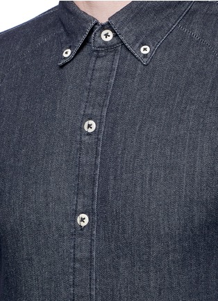 细节 - 点击放大 - DENHAM - RHYS棉质牛仔布衬衫
