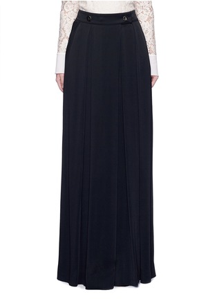 首图 - 点击放大 - LANVIN - 单色绉绸阔腿裤