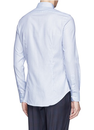 背面 - 点击放大 - ARMANI COLLEZIONI - 纯棉直纹衬衫
