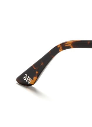 细节 - 点击放大 - OXYDO - Tortoiseshell cat eye acetate sunglasses