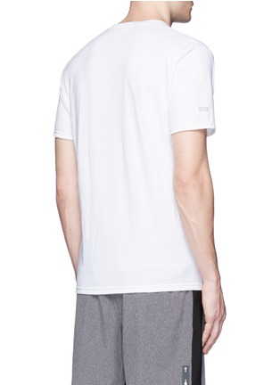 背面 - 点击放大 - ICNY - 反光标识装饰单色T恤
