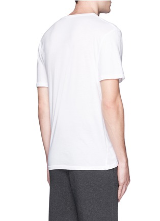 背面 - 点击放大 - T BY ALEXANDER WANG - 单色纯棉T恤