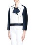 正面 -点击放大 - 3.1 PHILLIP LIM - 拼贴真皮外套