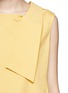 细节 - 点击放大 - JIL SANDER - 围巾衣领背心
