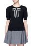 首图 - 点击放大 首图 - 点击放大 - ALICE + OLIVIA - DANIKA蝴蝶结饰羊毛针织衫